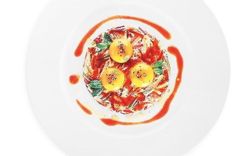 Рецепт яичницы по-баскски