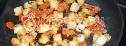 яичница по-французски. Шаг 5