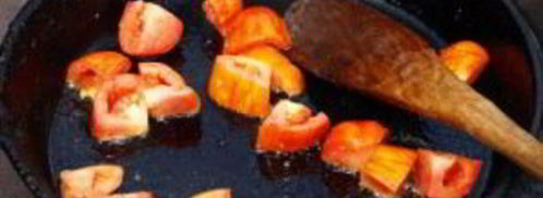 яичница с гренками. Шаг 2