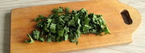 яичница с крапивой. Шаг 5