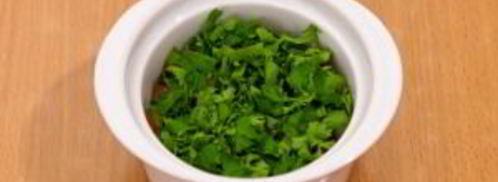 яичница с помидорами и моцареллой. Шаг 5