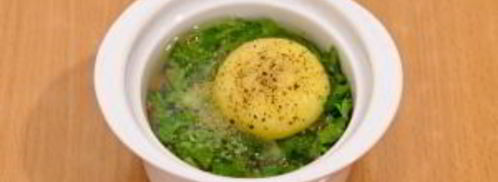 яичница с помидорами и моцареллой. Шаг 7