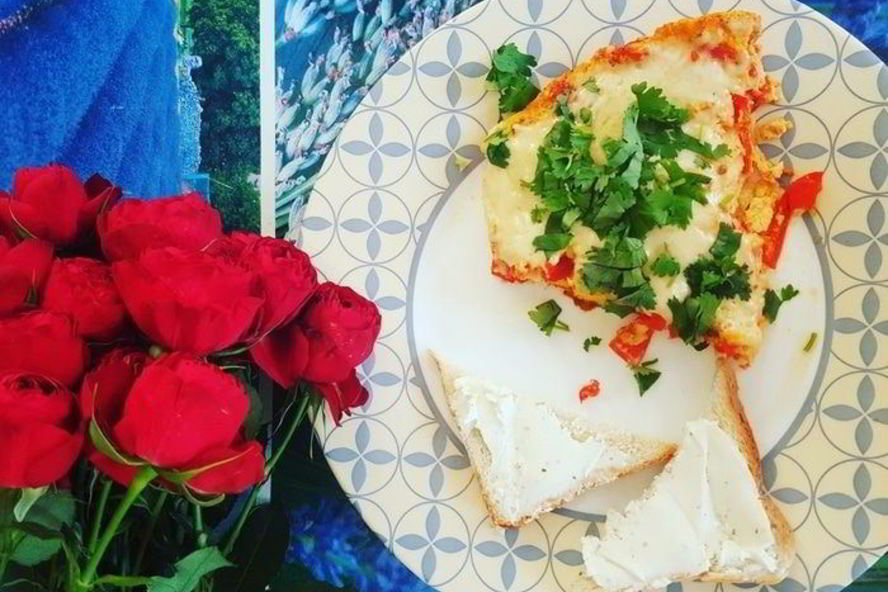 Рецепт яичницы с помидорами по-азербайджански