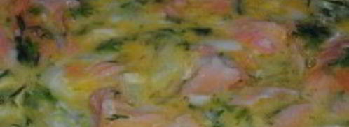 яичница с семгой. Шаг 5