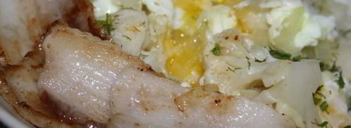 яичница с цветной капустой и пармезаном. Шаг 5