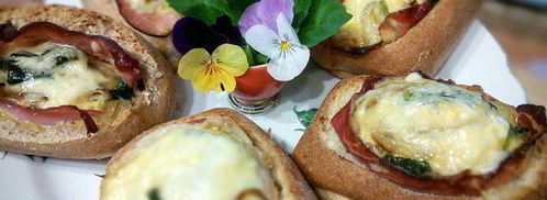 яичница в булочке. Шаг 6