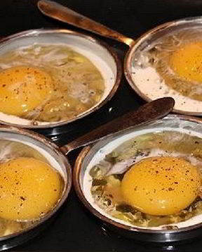 Яичница в духовке