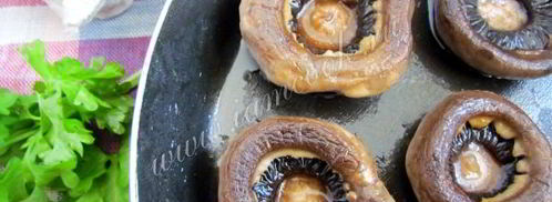 яичница в шампиньонах. Шаг 4