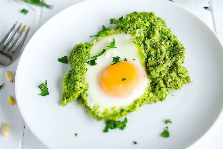 Рецепт зеленой шакшуки