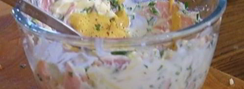 яйца, запеченные с ветчиной, сыром и травами. Шаг 5