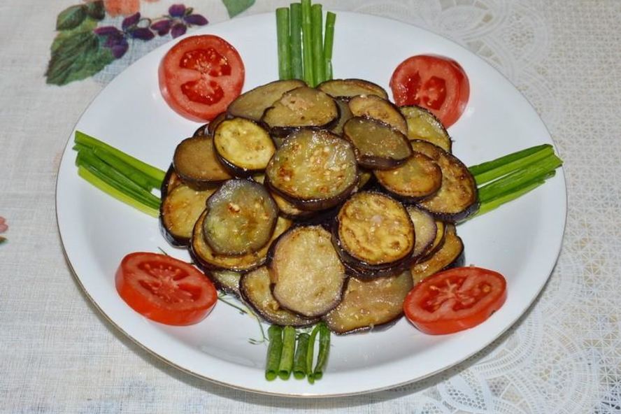 Рецепт закуски баклажаны острые с чесноком