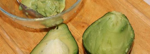 закуска из авокадо, груши и креветок. Шаг 4