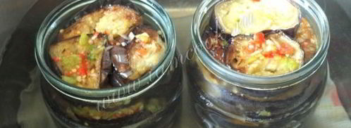 закуска из баклажанов на зиму огонек. Шаг 9