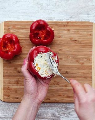 Закуска из болгарского перца