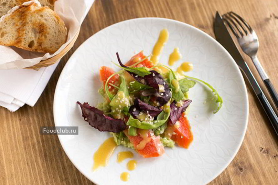 Рецепт закуски из нерки с авокадо