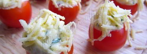 закуска из помидоров с чесноком и сыром. Шаг 9