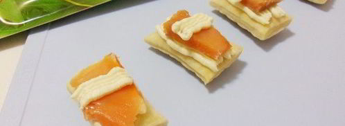 закуска из семги и сыра. Шаг 8