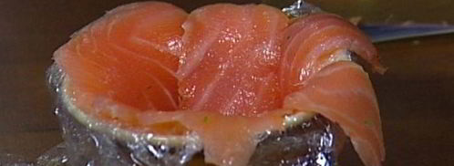 закуска из семги с рисом. Шаг 6