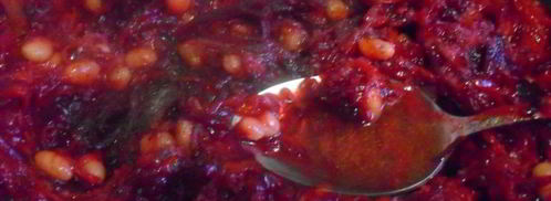 закуска из свеклы и фасоли. Шаг 5