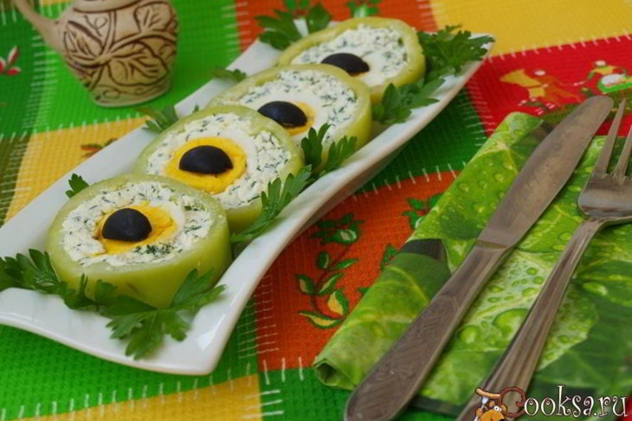 Рецепт закуски кошачий взгляд