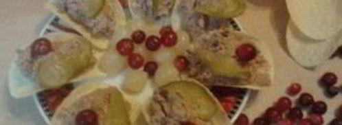 закуска на чипсах паштетная. Шаг 7