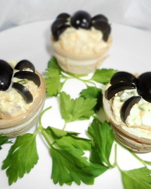 Закуска Паучье лакомство