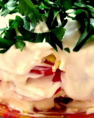 Закусочные помидоры под сырной шубой