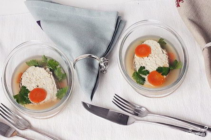 Рецепт заливного из щуки