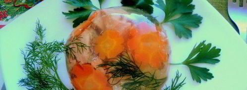 заливное из семги. Шаг 8