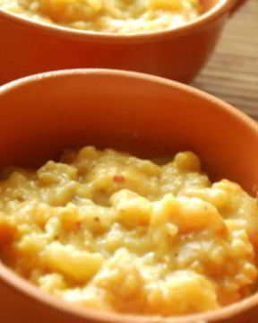 Креветочный жюльен по-французски с белым вином