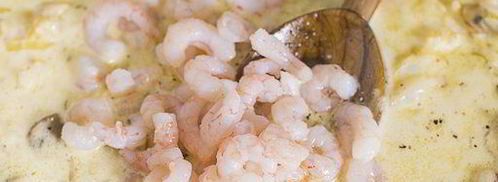 слоеные сердечки с жюльеном из креветок. Шаг 12