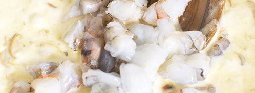 слоеные сердечки с жюльеном из креветок. Шаг 10