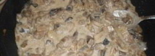 жульен из говядины с грибами. Шаг 3