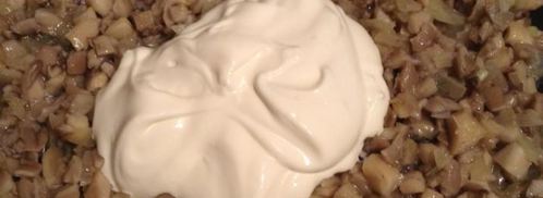 жульен из вешенок. Шаг 4