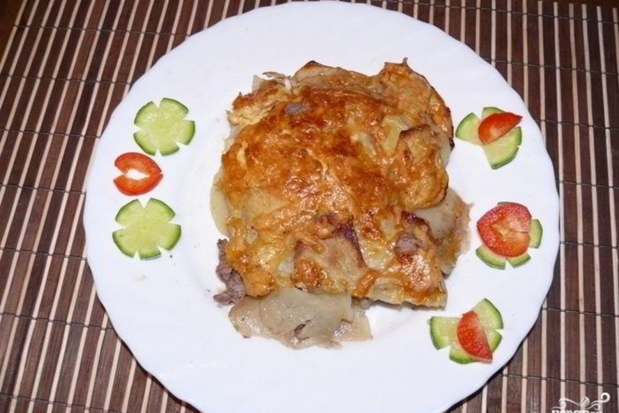 Рецепт жульена с фаршем