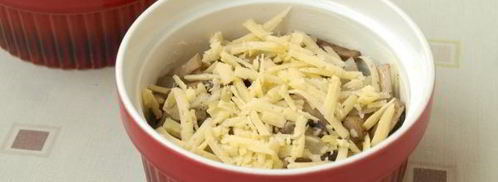 жульен с грибами и сыром. Шаг 8