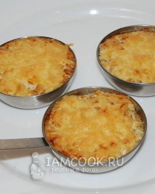 Жульен с курицей