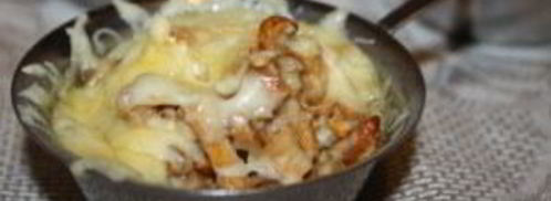 жульен с лисичками. Шаг 4