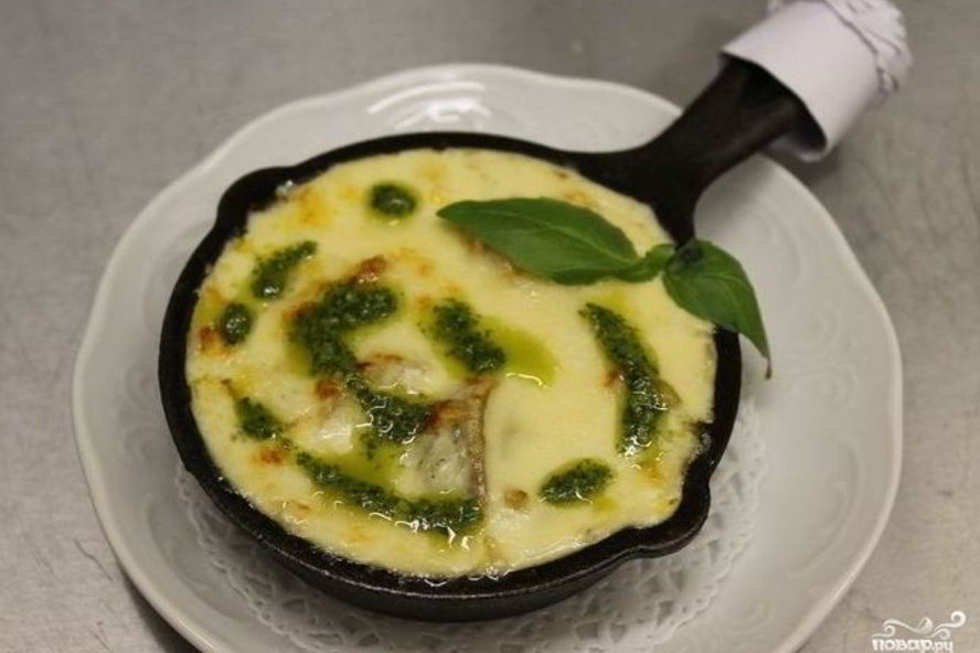 Рецепт жульена с ветчиной