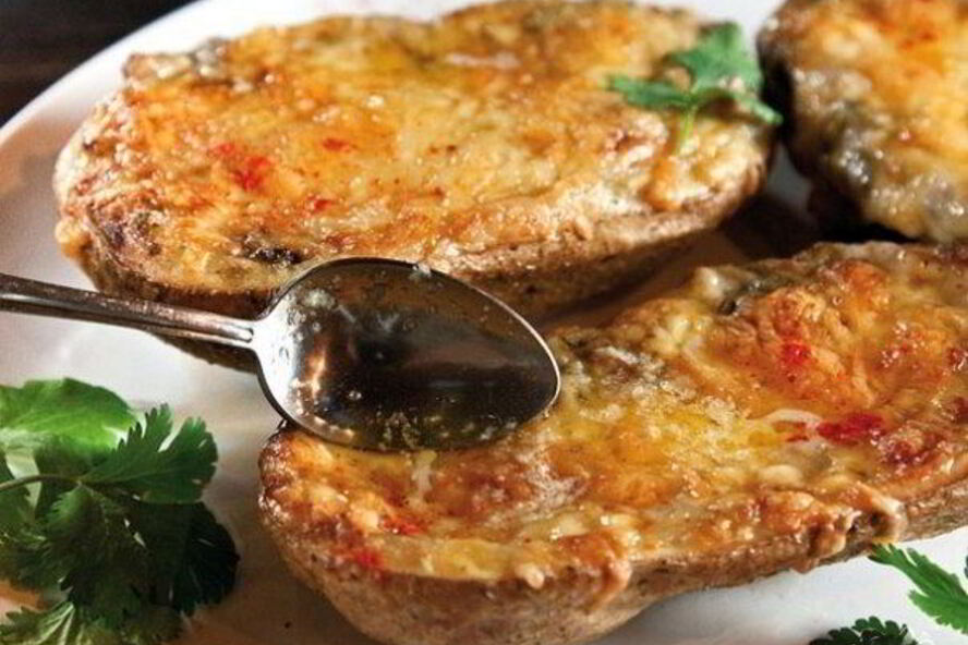 Рецепт жульена в картофеле