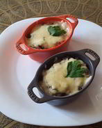 Жюльен-фьюжн из гречки с грибами