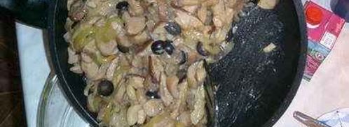 жюльен грибной с овощами. Шаг 27