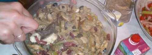 жюльен грибной с овощами. Шаг 31