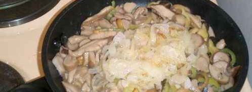 жюльен грибной с овощами. Шаг 21