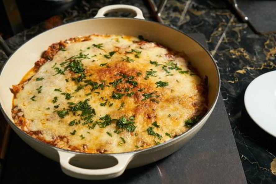 Рецепт жюльена с курицей и грибами на сковороде