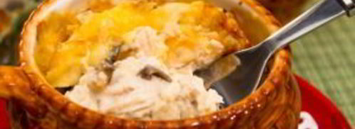 жюльен с курицей и грибами. Шаг 14