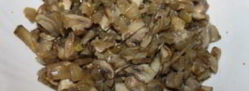 жюльен с мидиями и креветками. Шаг 2