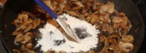 жюльен со сливками. Шаг 5