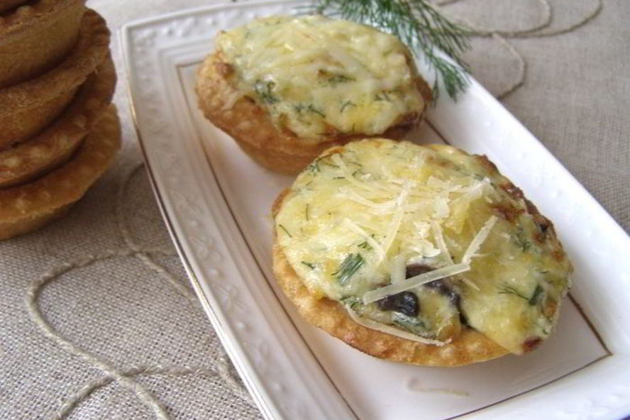 Рецепт жюльена в корзинке