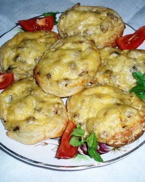 Жюльен в слоеном тесте